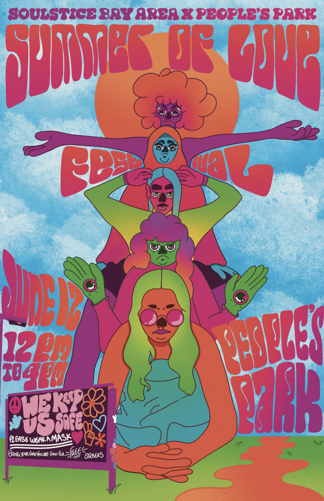 summer of love event poster
